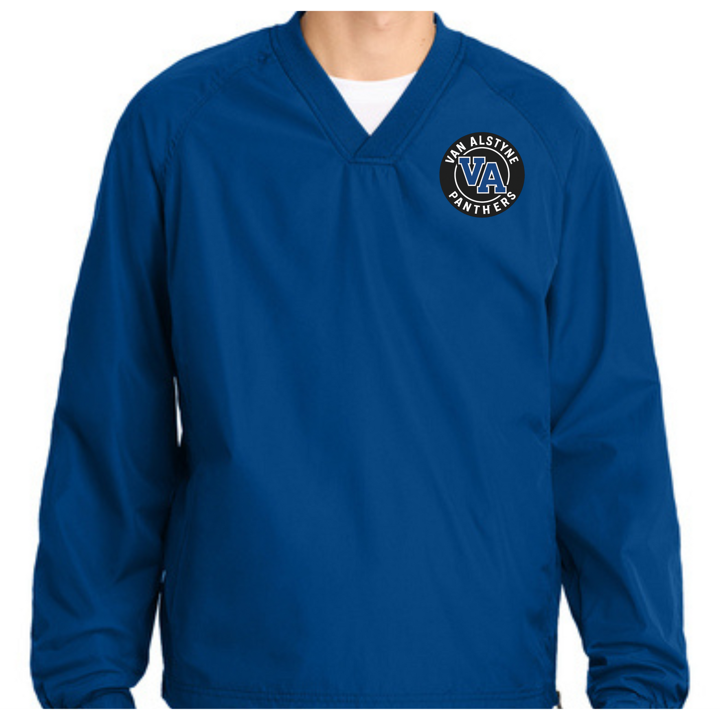 Royal V-Neck Raglan Wind Shirt