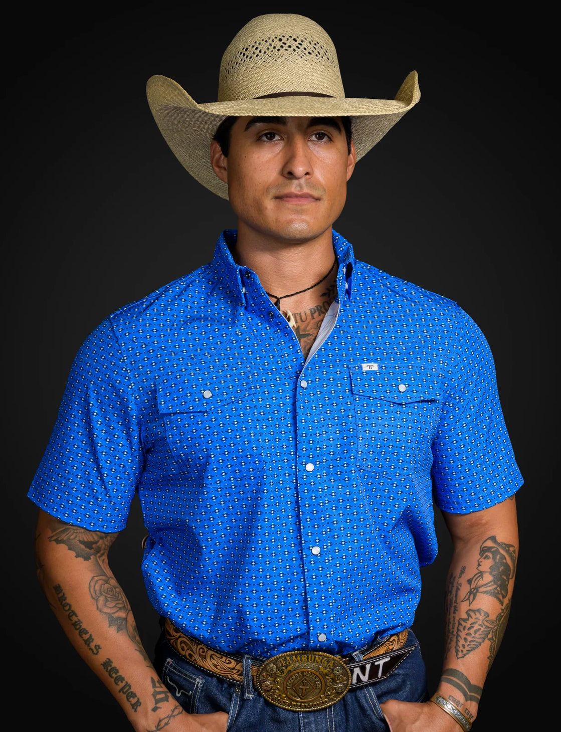 The Greg - Short Sleeve Snap Shirt Ferrell