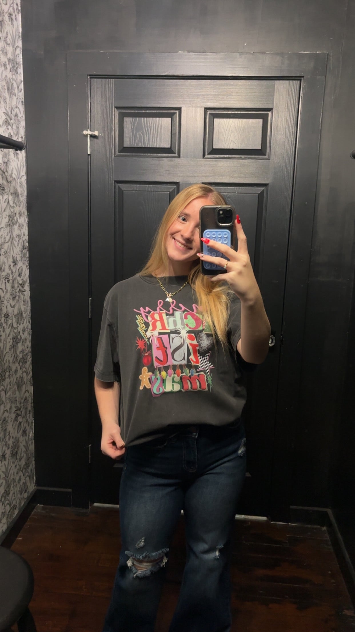 Christmas spirit Acid Wash
