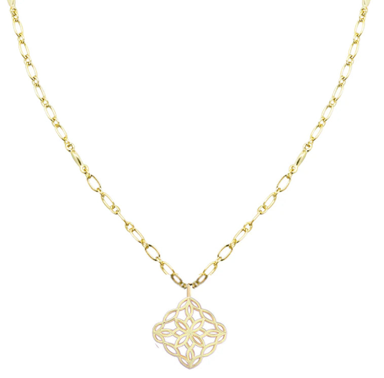 Natalie Wood designs - Bloom drop necklace