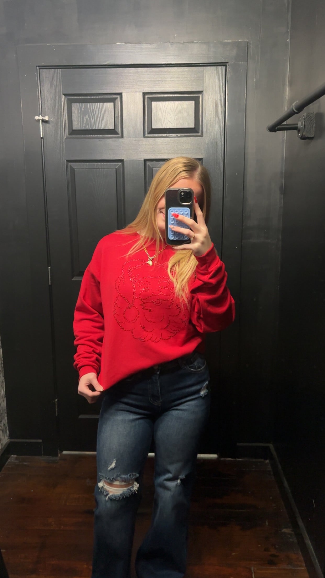Santa Bling Crewneck