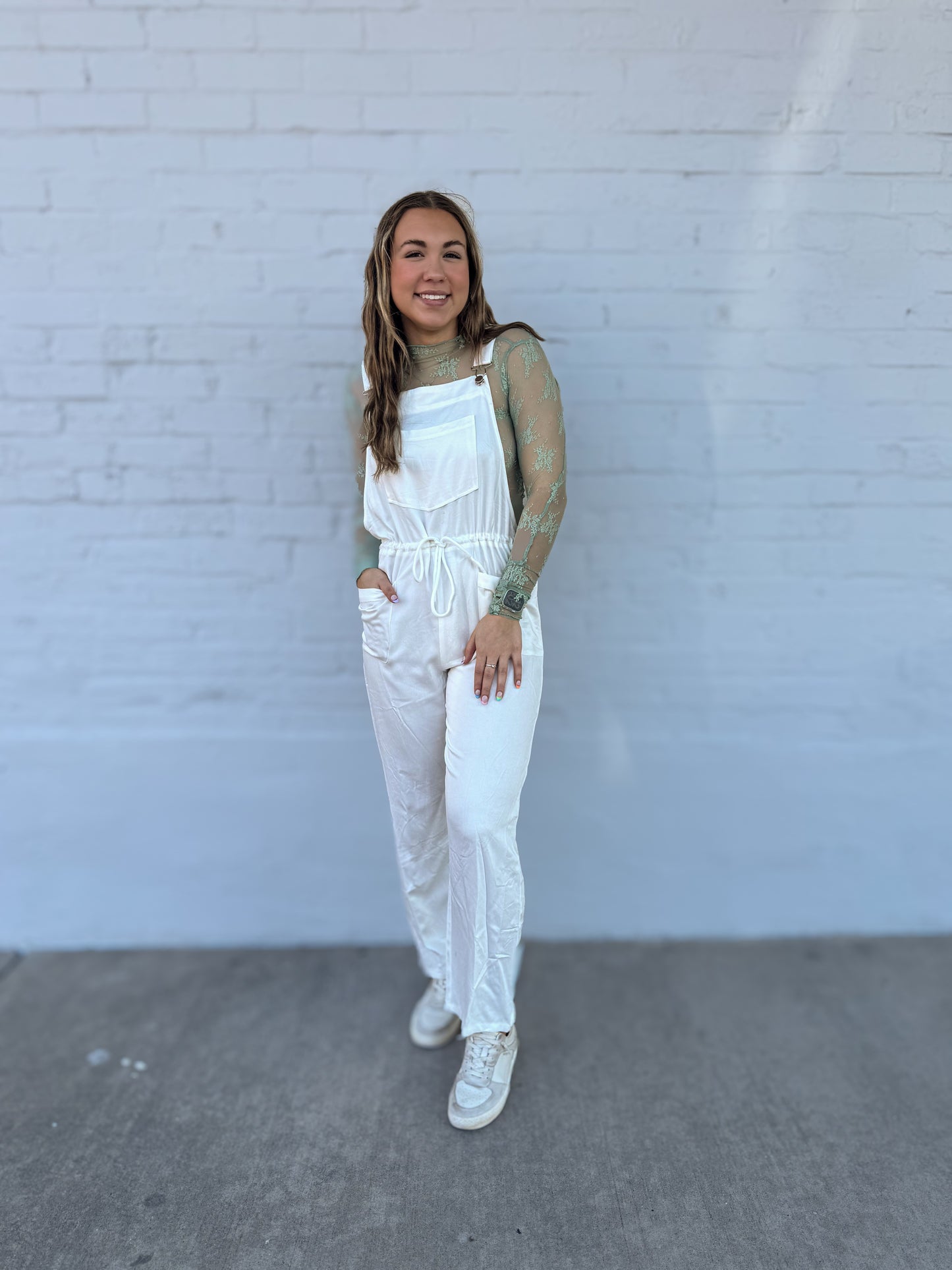 Lace Long Sleeve see through top