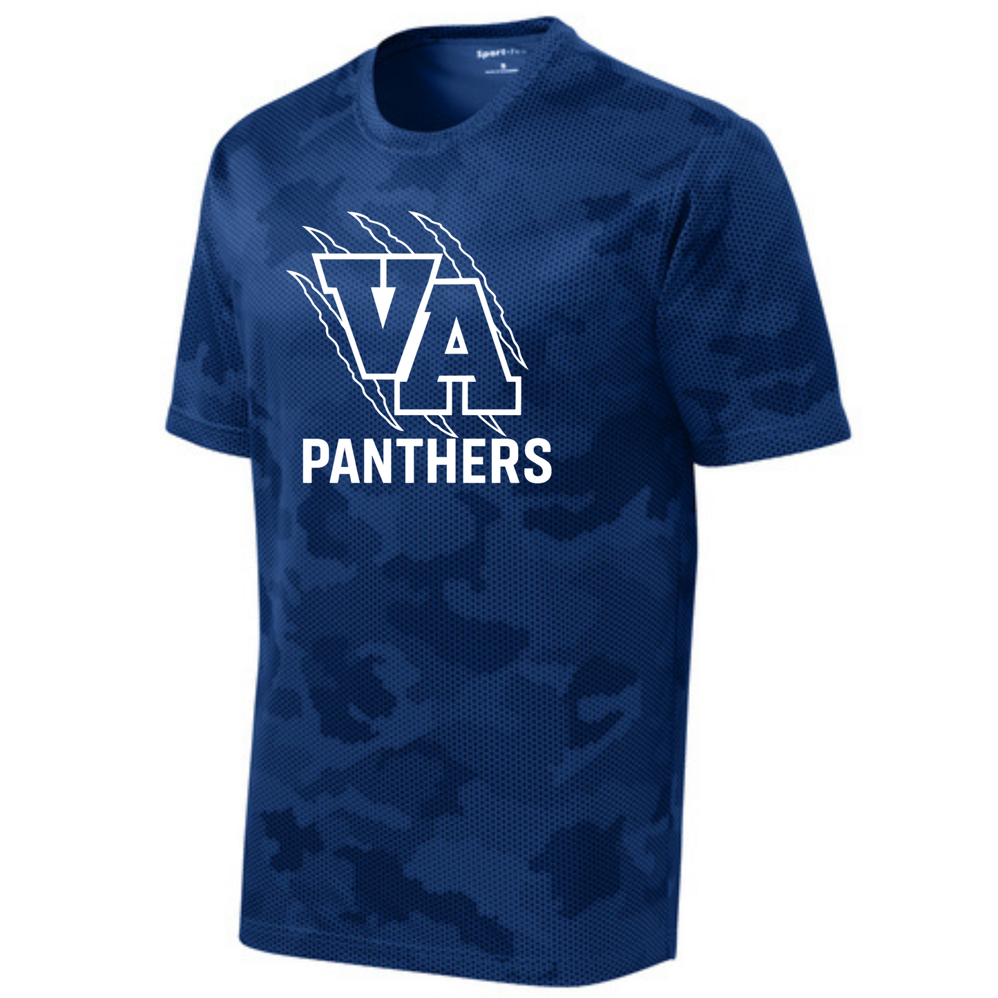 CamoHex Tee Royal Blue
