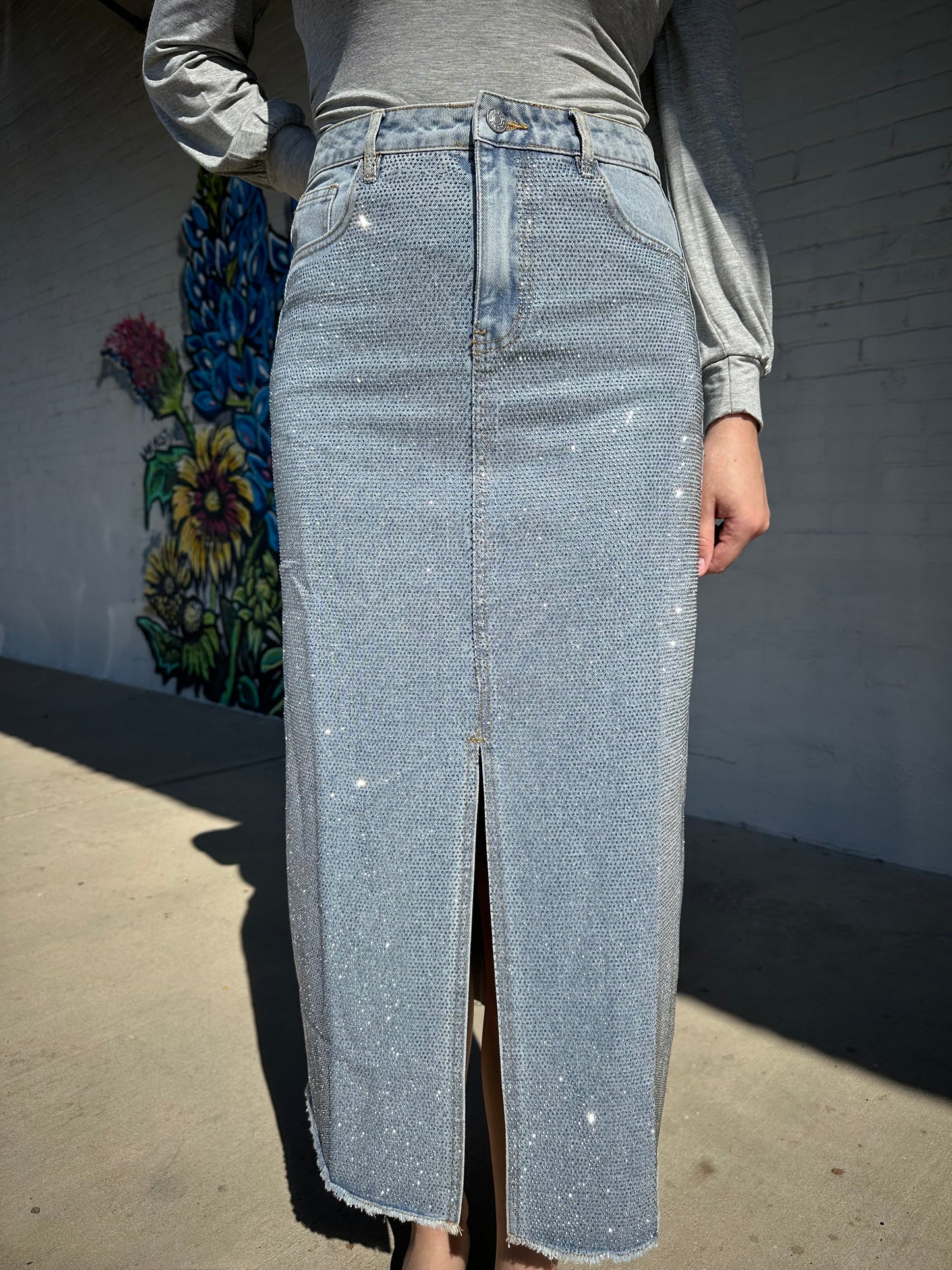 Rhinestone Skirt