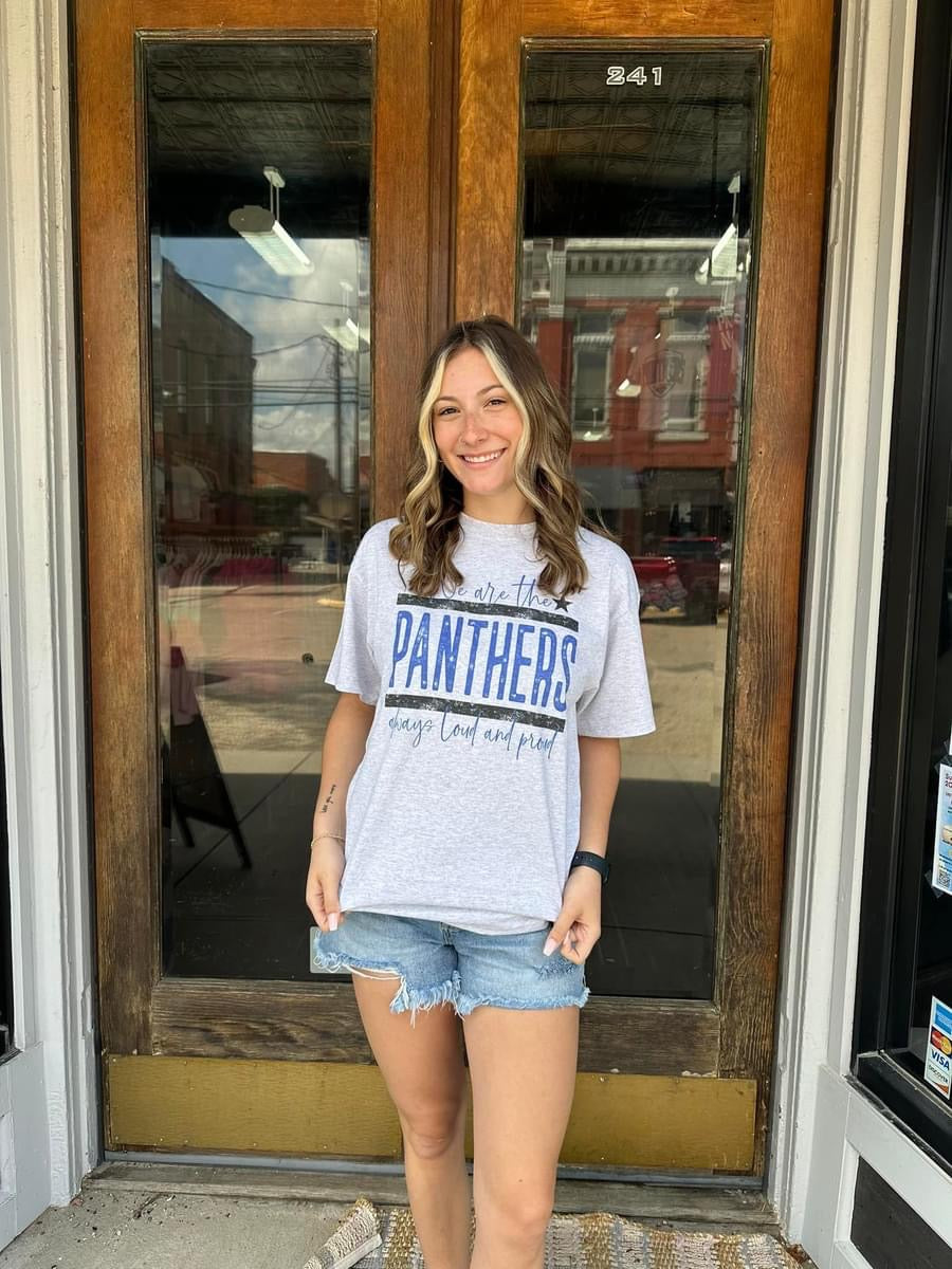 We are Panthers Grey Tee