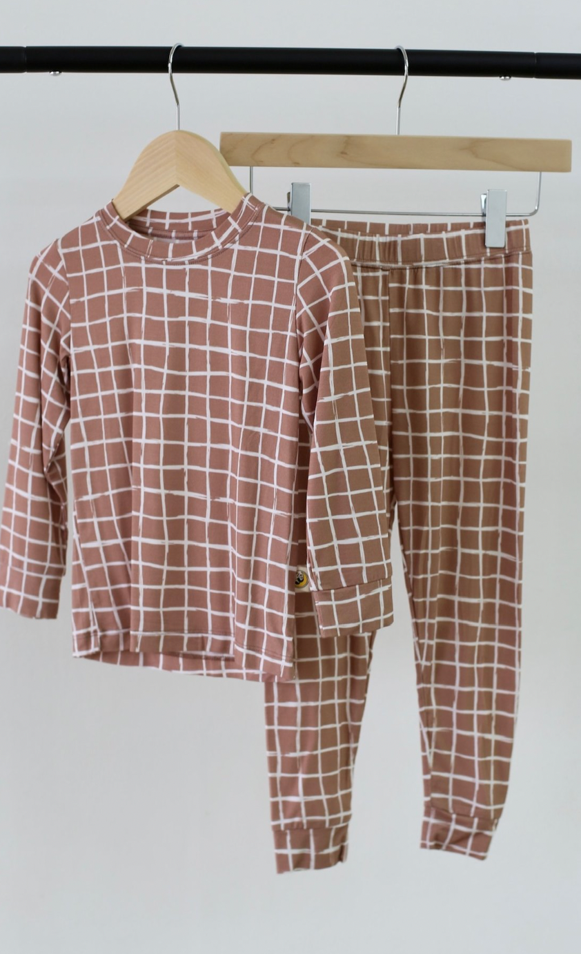 Chocolate Checkers Two-Piece