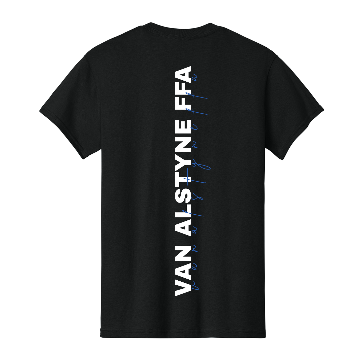Vertical Back FFA design T-shirt