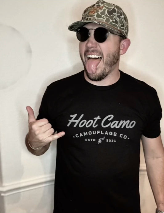 Hoot Script Logo Tee