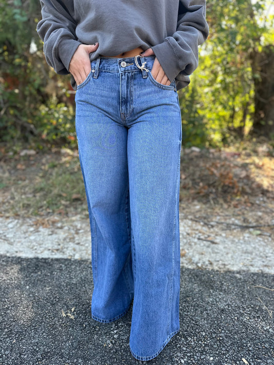 [KanCan] Jocy Mid Rise Super Wide Jeans