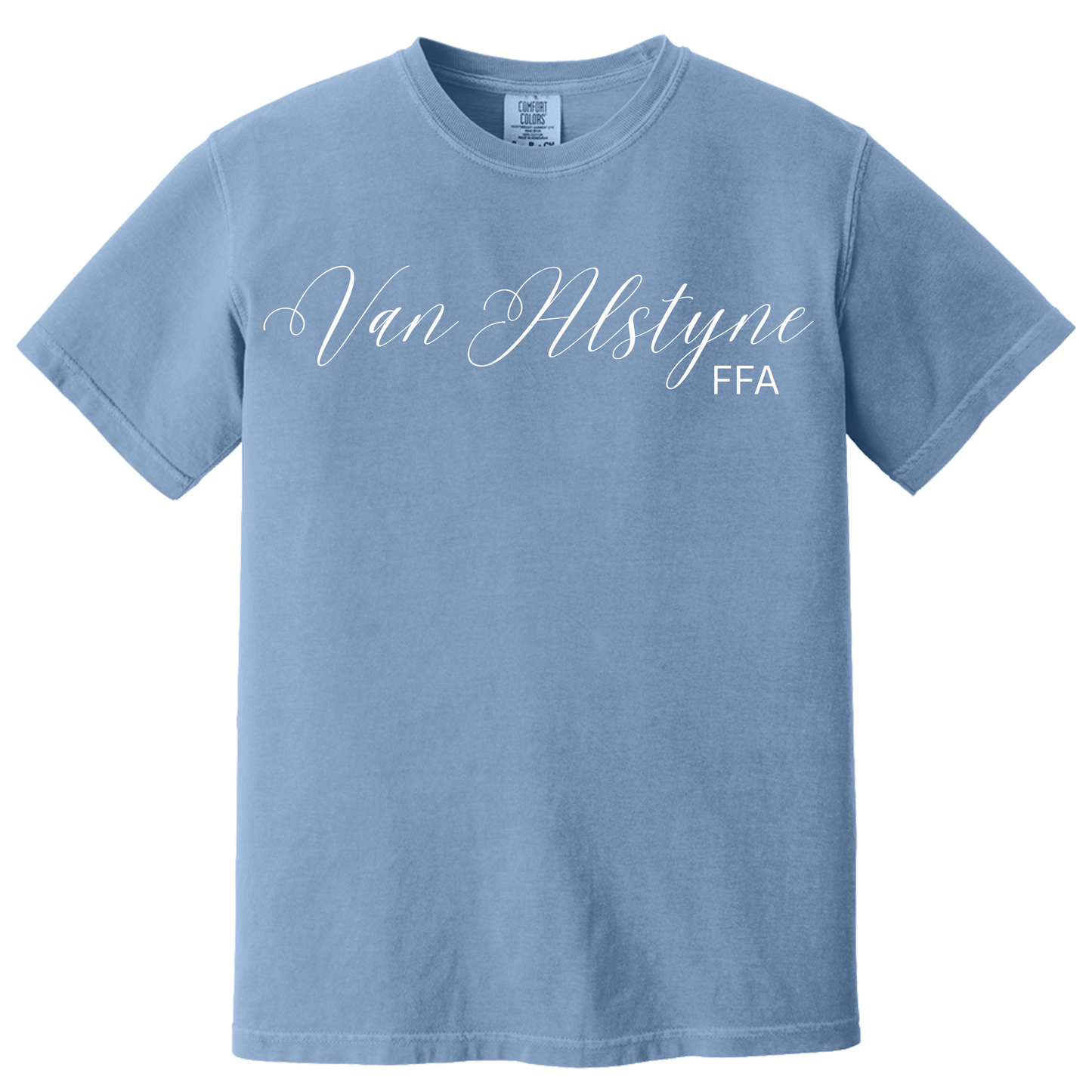 Cursive Van Alstyne T-shirt