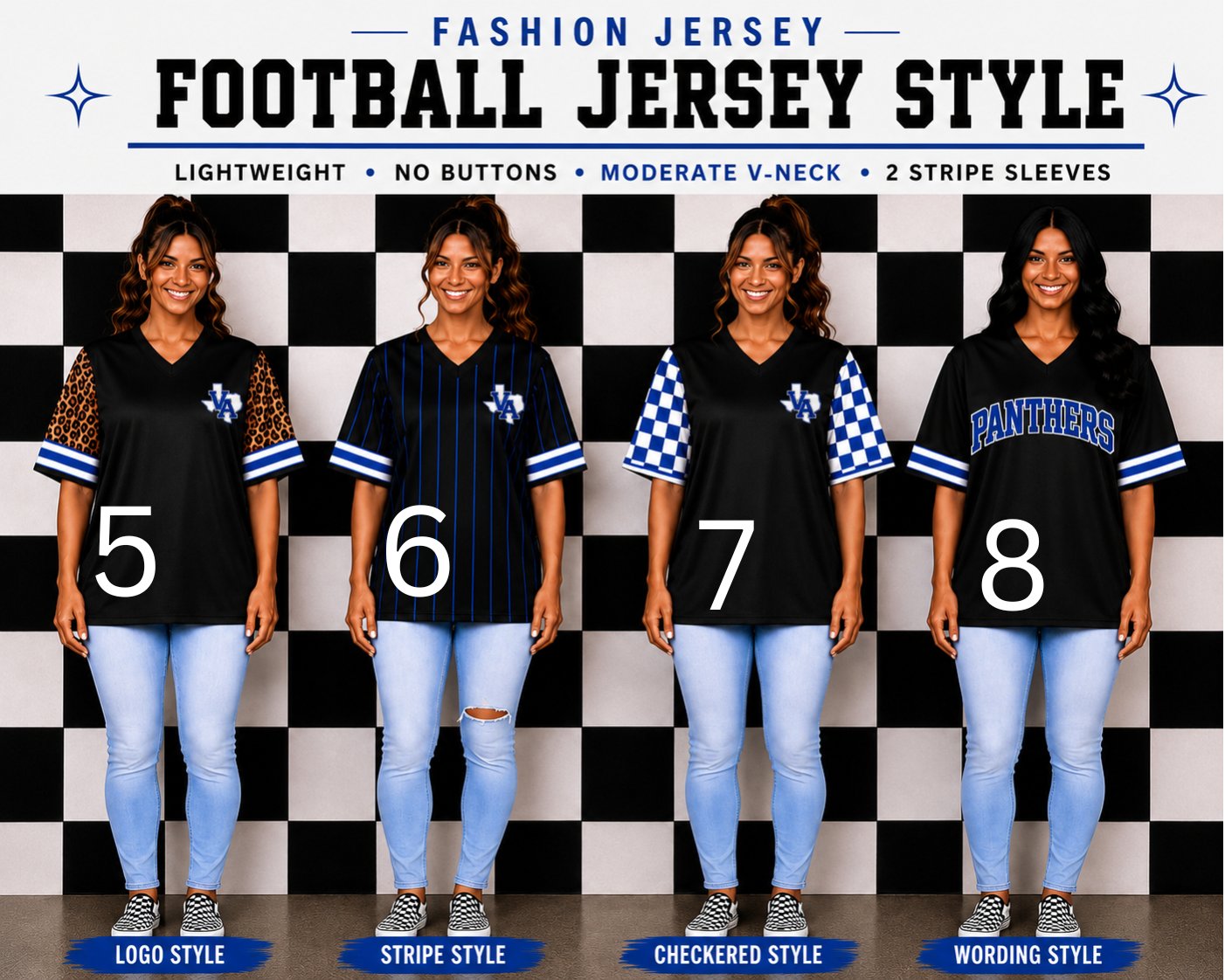 Friday Night Lights - VA Football. Jerseys