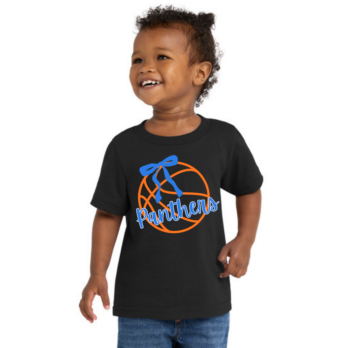 Basketball Bow Panthers