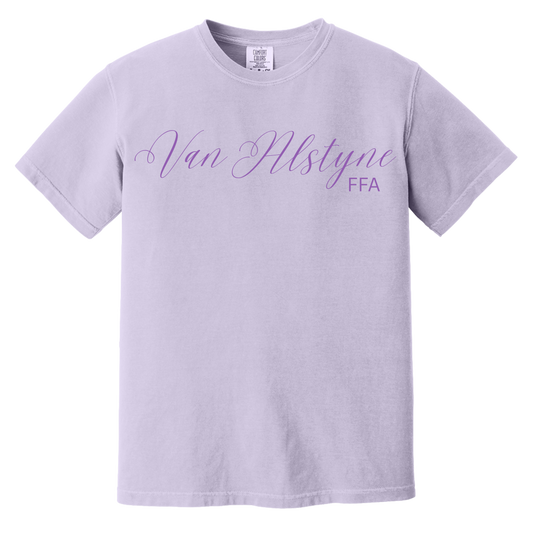 Cursive Van Alstyne T-shirt
