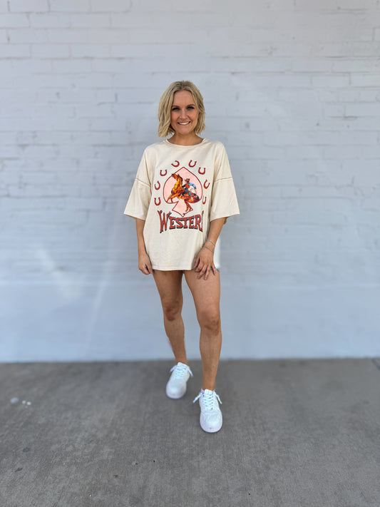 Western Graphic t shirt