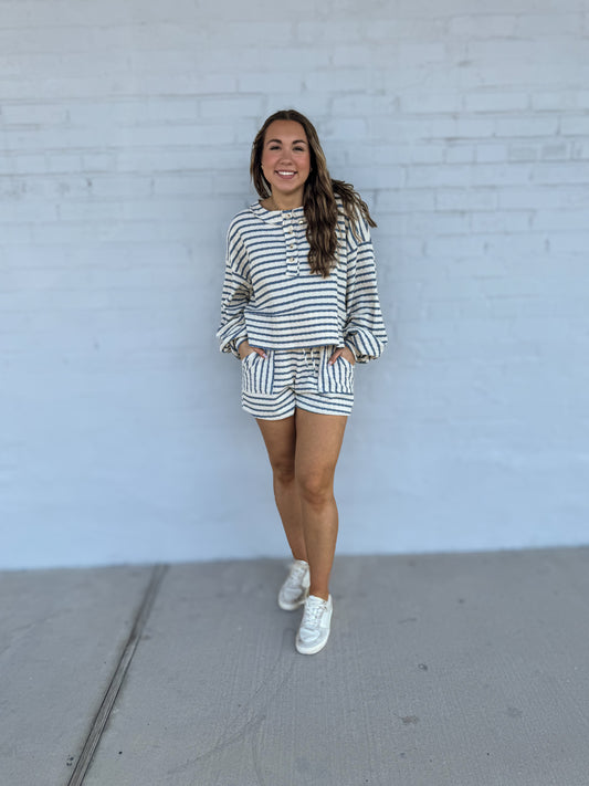 Striped Blue Set