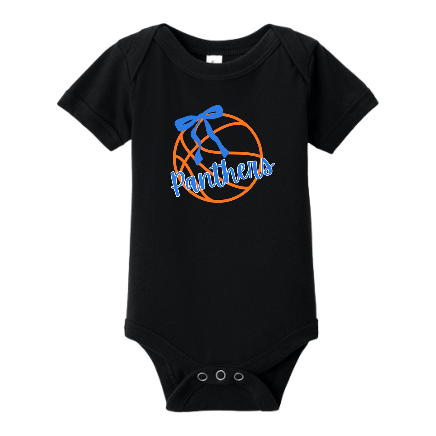 Basketball Bow Panthers