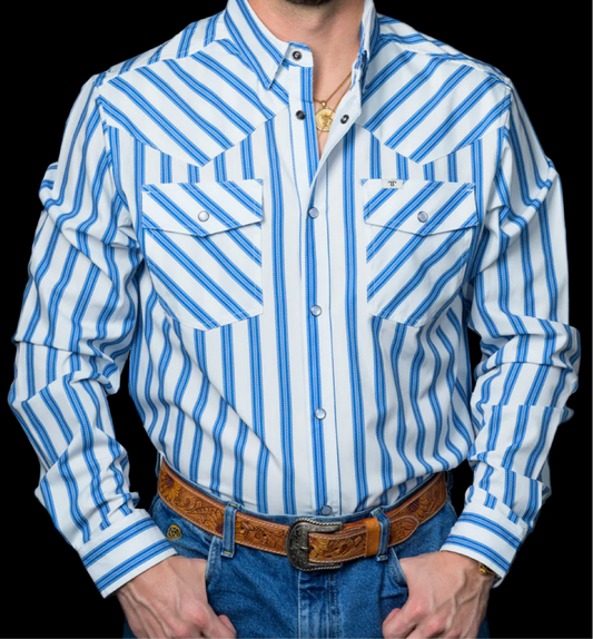 The Eric - Long Sleeve Snap Shirt Ferrell