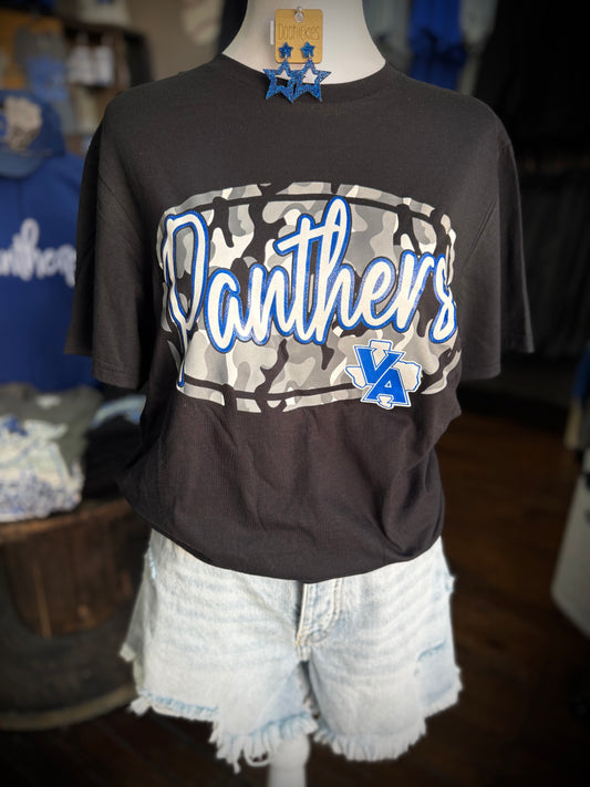 Camo Panthers Glitter