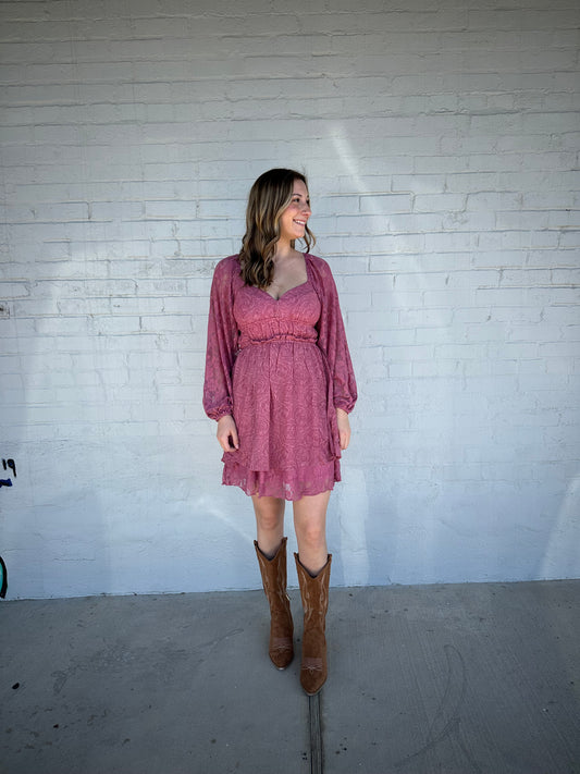 Sweetheart Lace Long Sleeve