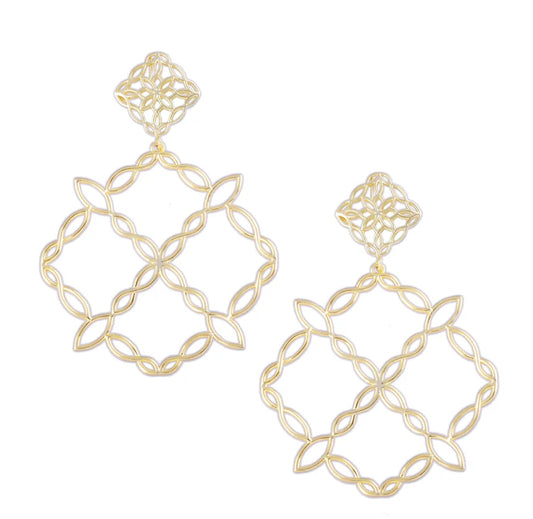 Natalie Wood designs - Bloom statement earrings