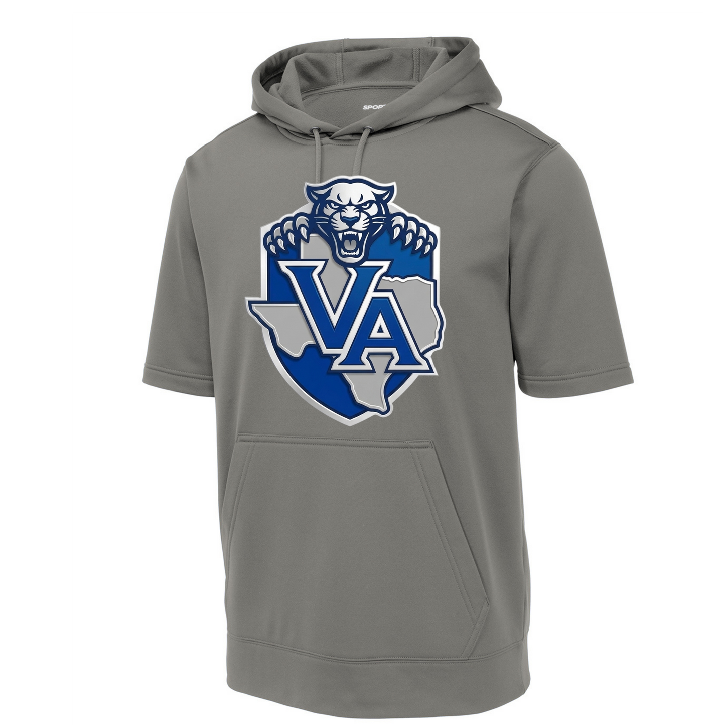 VA MENS Sport-Tek Short Sleeve Hooded Pullover