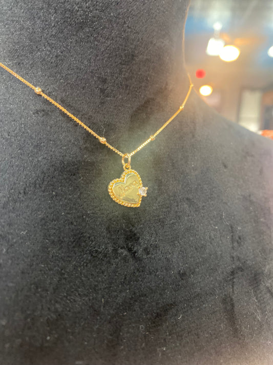 Mama Heart Necklace
