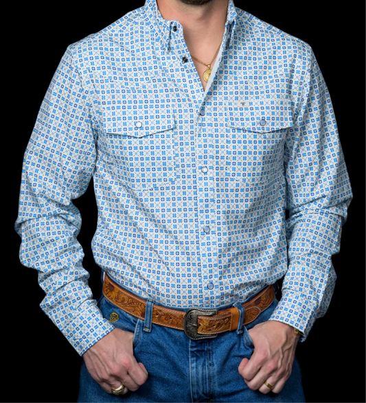 The Christian - Long Sleeve Snap Shirt Ferrell