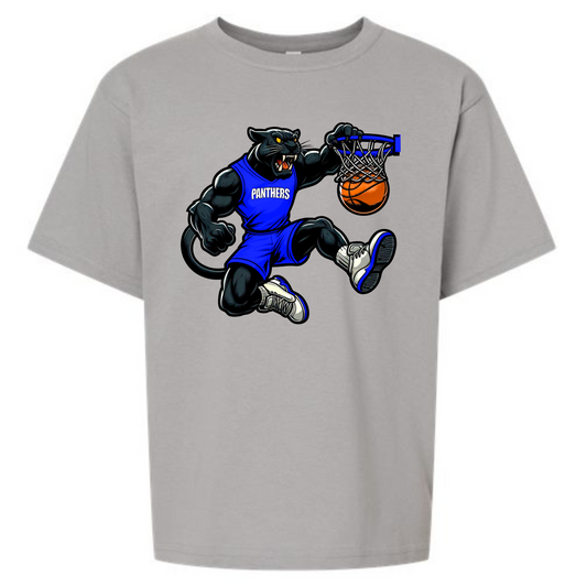 Boy Panther Basketball - Grey