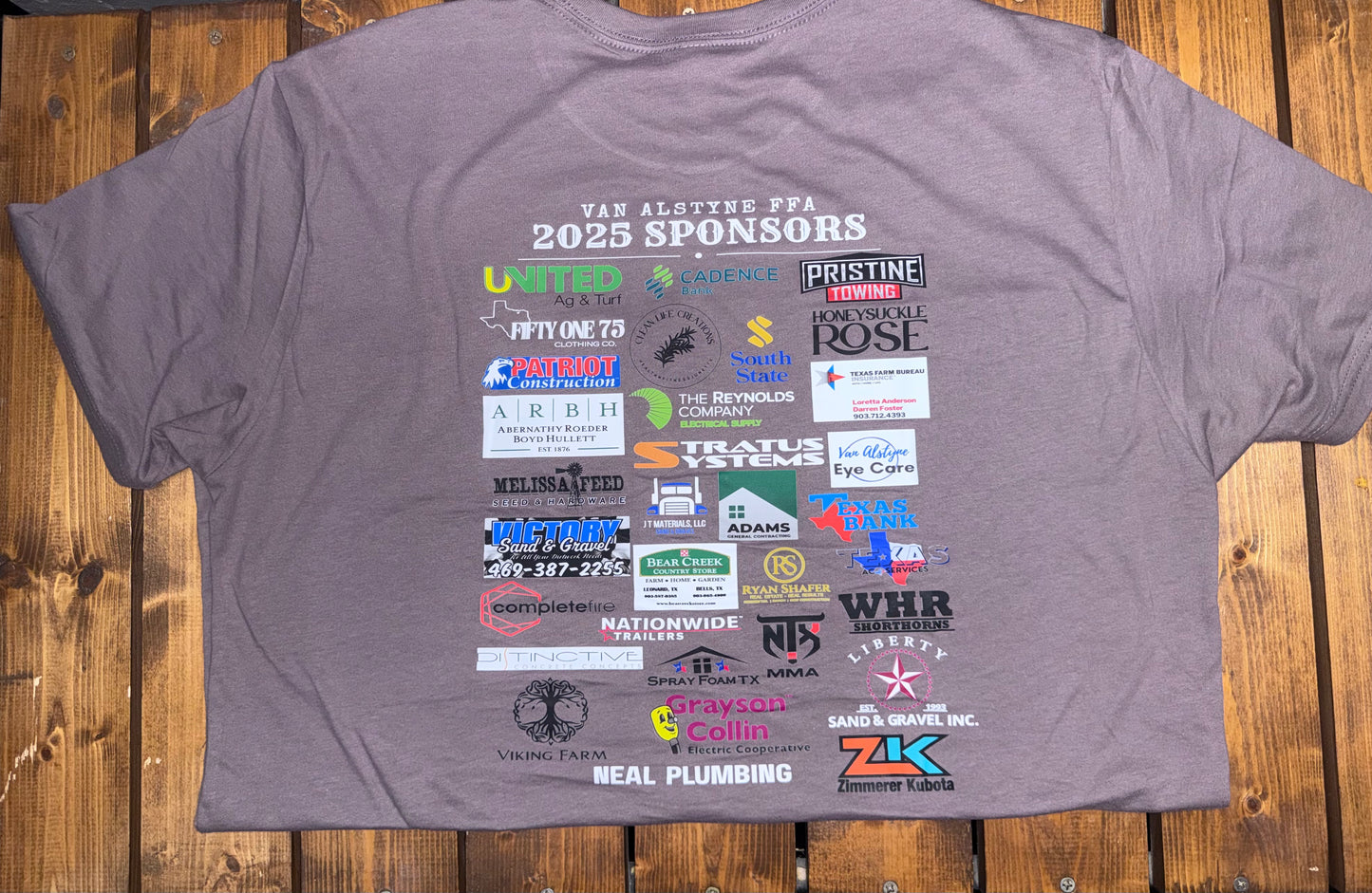2025-2026 Van Alstyne FFA Shirt