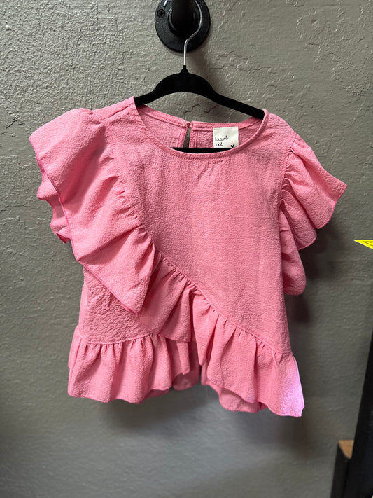 Tween Kids Girls Asymmetrical Sleeveless Top