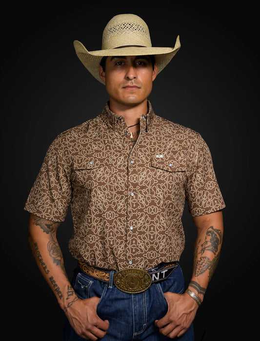 The Darrell - Short Sleeve Snap Shirt Ferrell