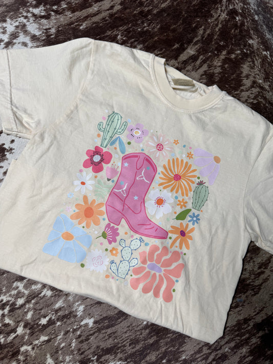 Boots Floral