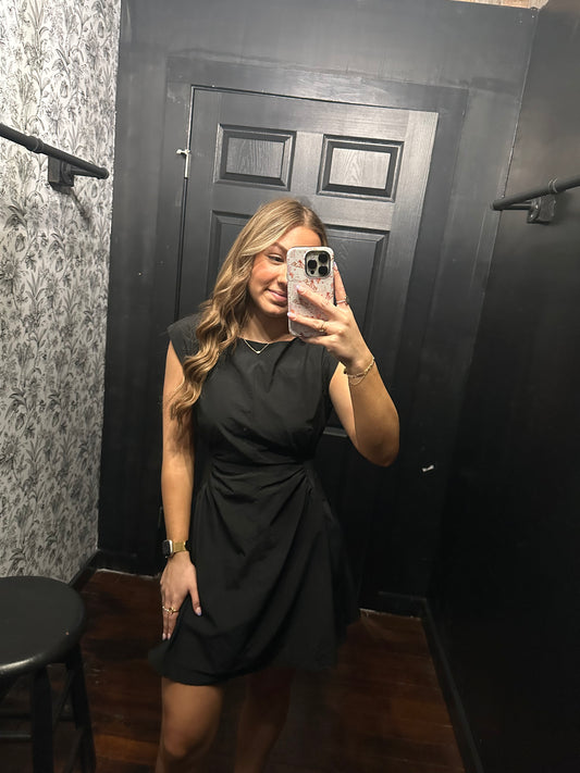 Ruched Mini Dress