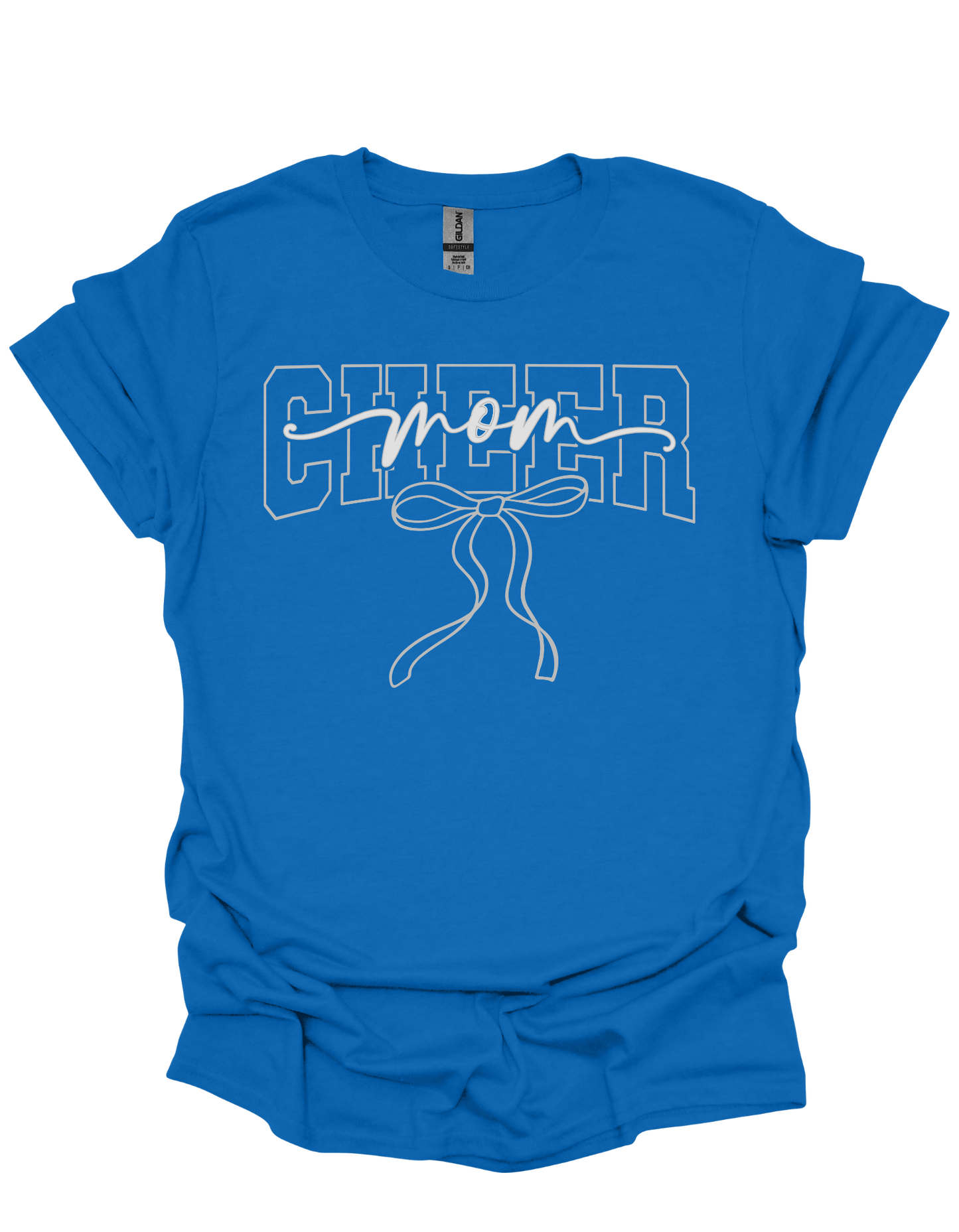 Cheer Mom T-shirt Royal