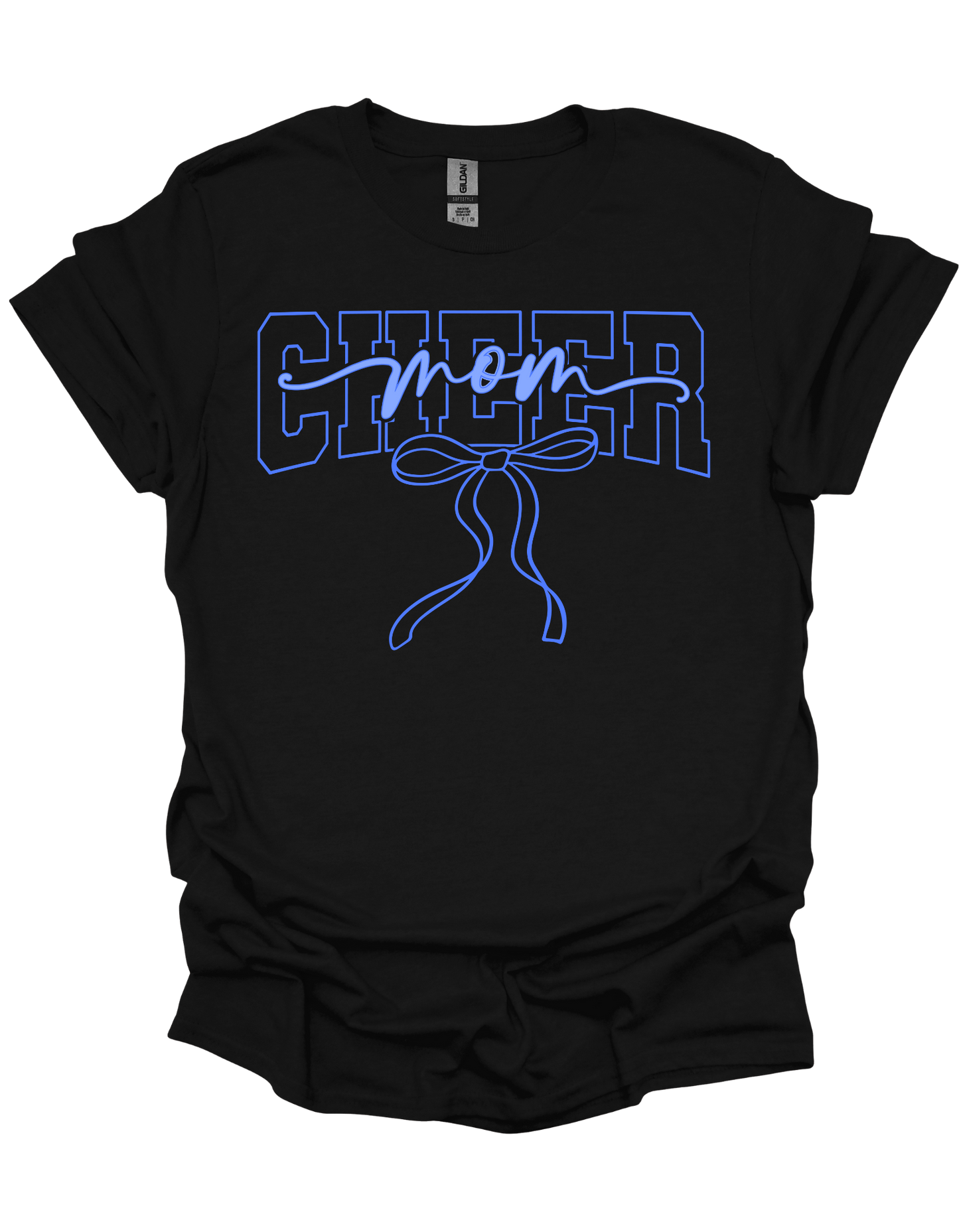 Cheer Mom T-shirt Black
