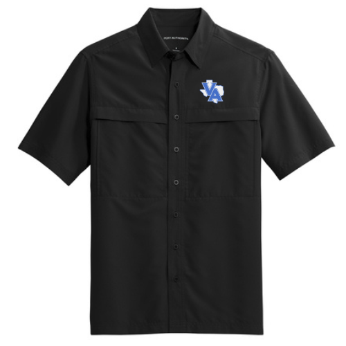 Short Sleeve Daybreak Fishing shirt Black